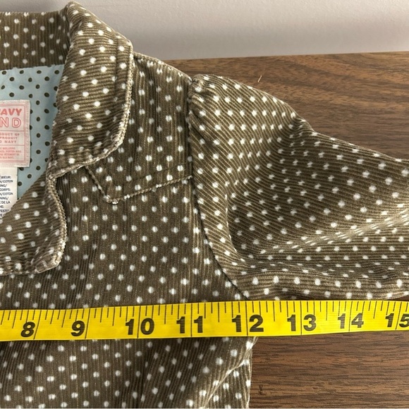 ❤️ Old navy girl jacket corduroy polka dots bow 3T - Picture 7 of 9